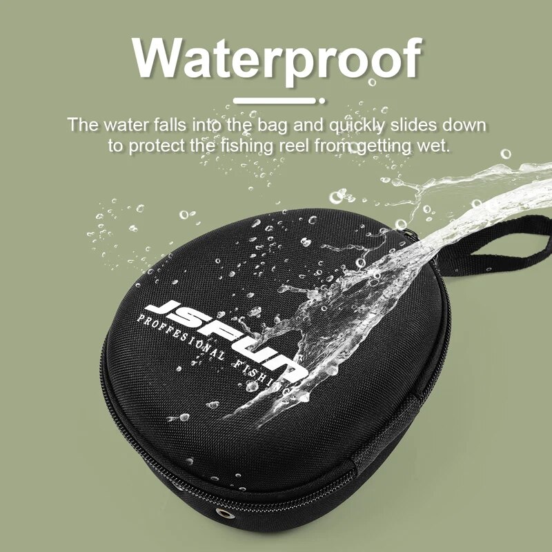 Portable EVA Fishing Reel Bag  - đánh giá và giá Fish Finder Case